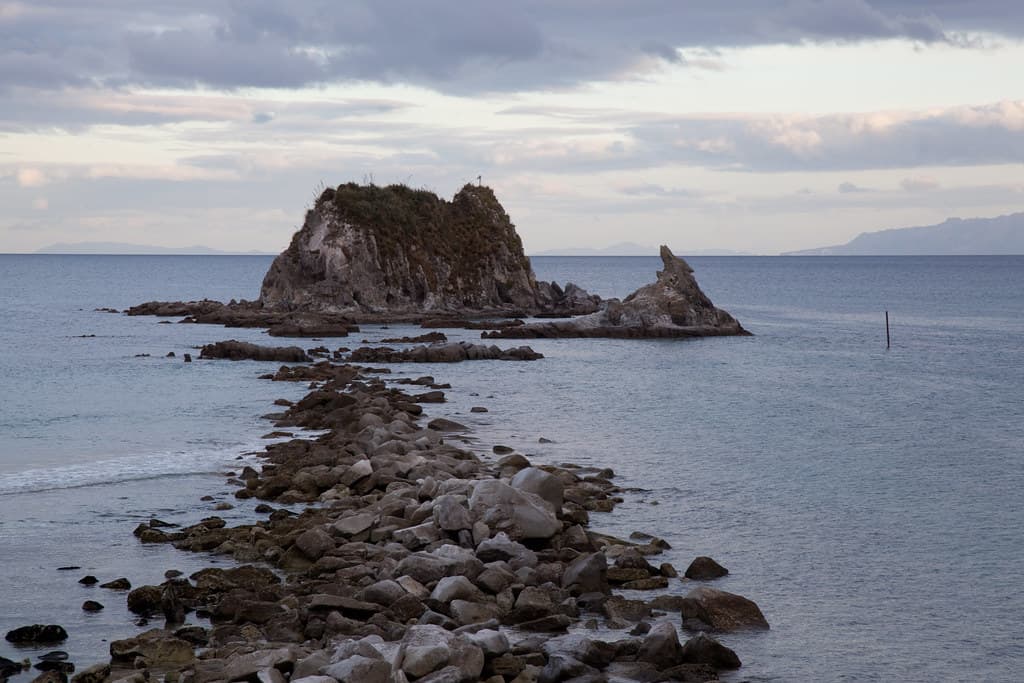 Sentinel Rock, Mangawhai Beach