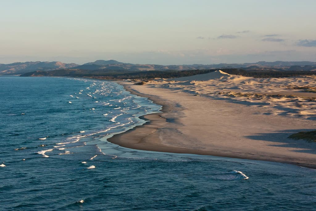 Mangawhai from the air